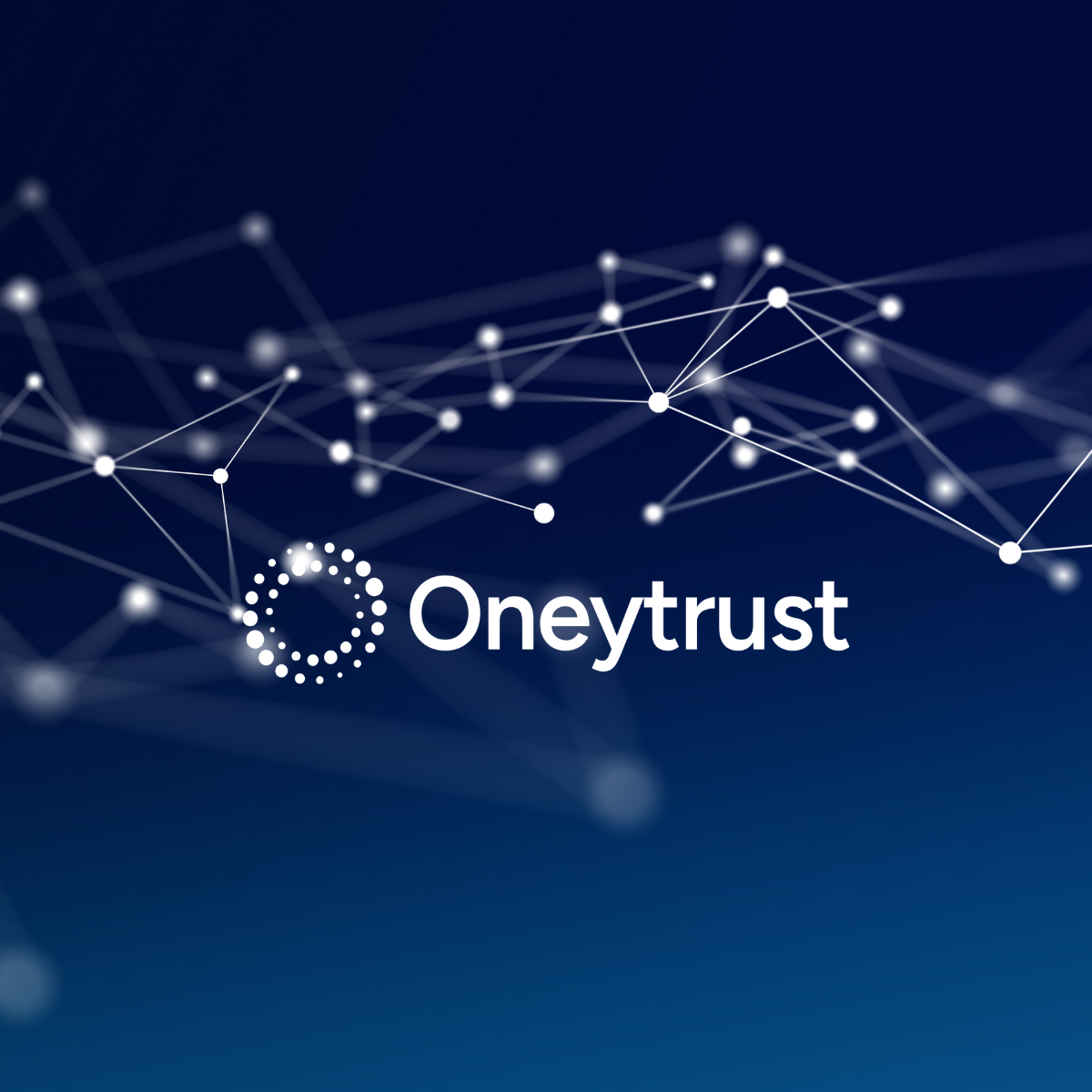 Fraud Network on a blue background. Oneytrust